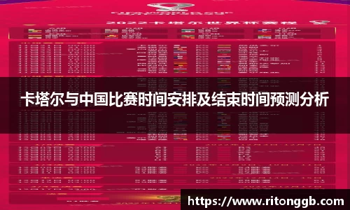 卡塔尔与中国比赛时间安排及结束时间预测分析